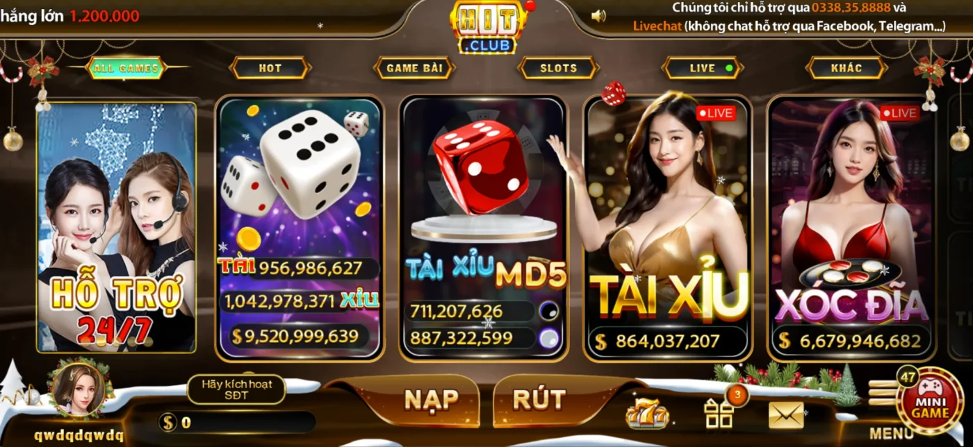 Tham gia kho tàng game tại Hitclub