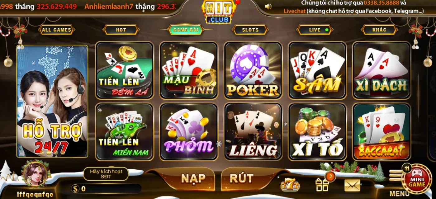 Tìm kiếm ván bài nhanh chóng tại Hitclub